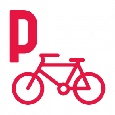 Manned bicycle parking station